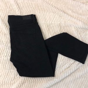 Express Midrise Stretch Legging Jean Black 2R